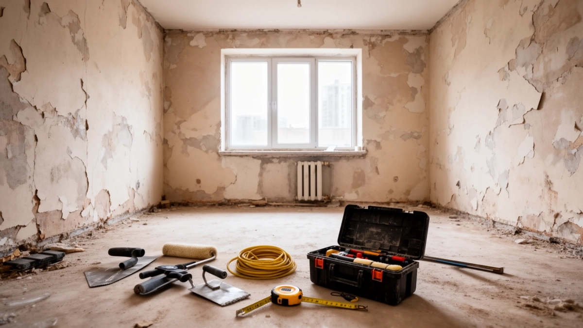 Ile za metr remontu mieszkania robocizna