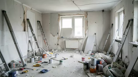 architekt wnętrz z ekipą remontową warszawa