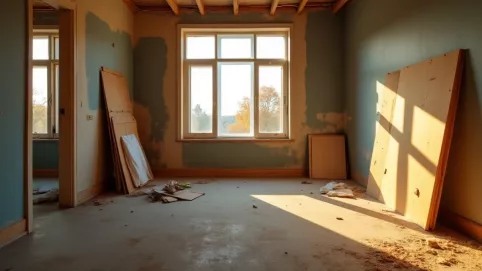 Perspektywa mieszkania do remontu